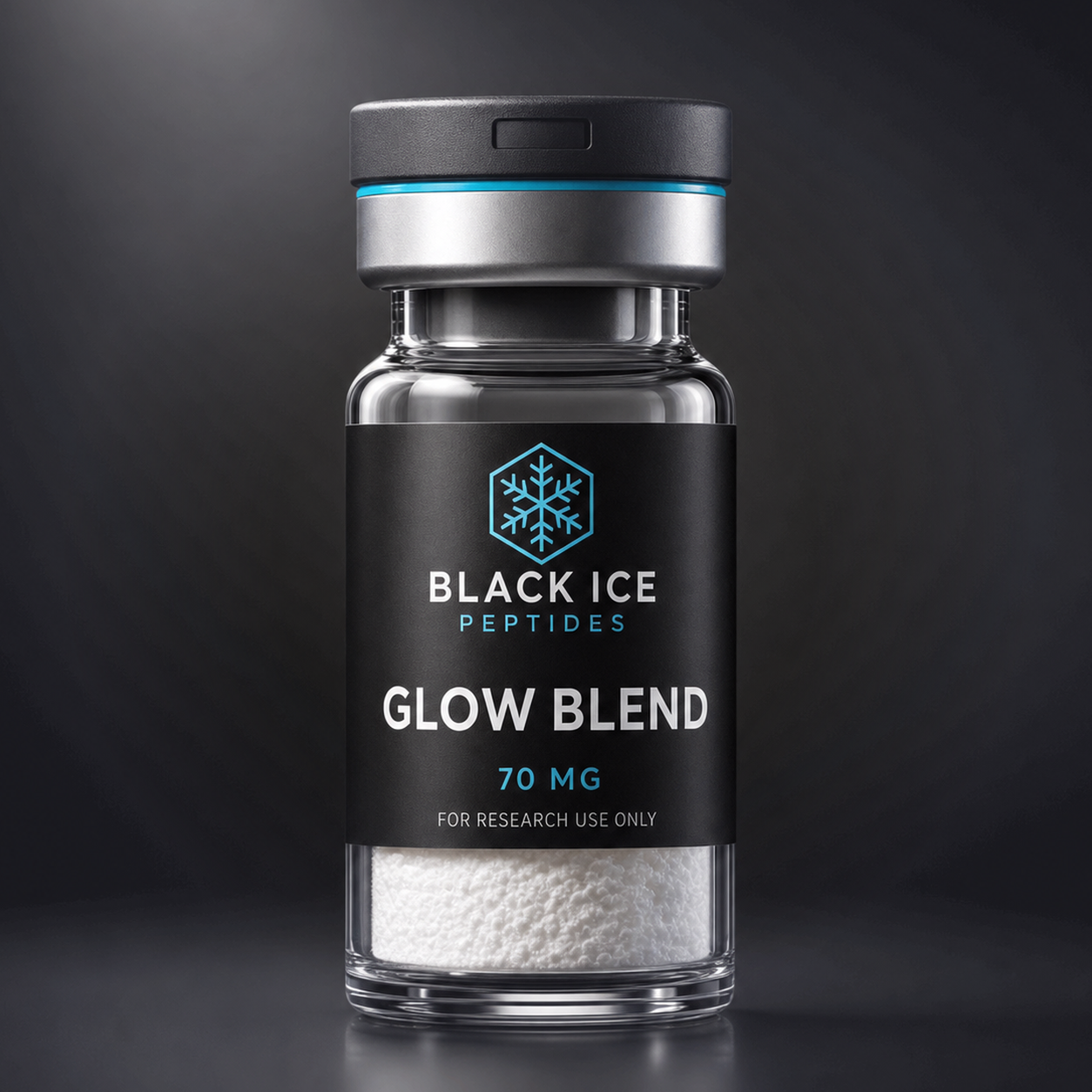 GLOW Blend (BPC + TB + GHK-Cu) research vial