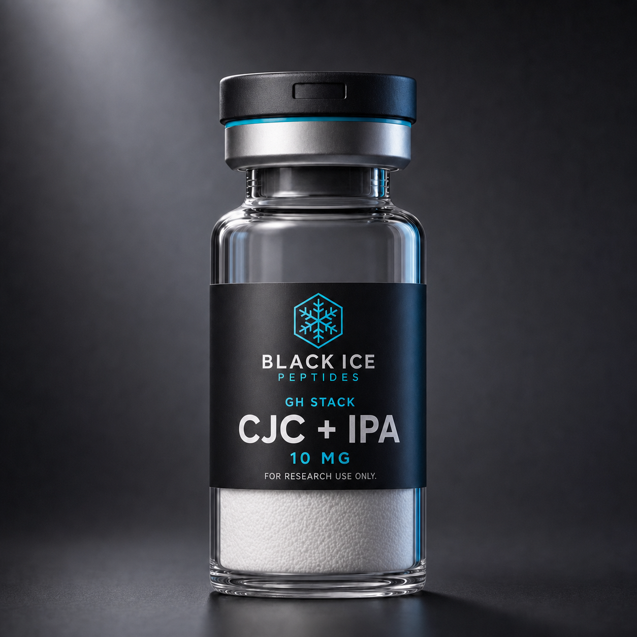 CJC-1295 (No DAC) + Ipamorelin research vial