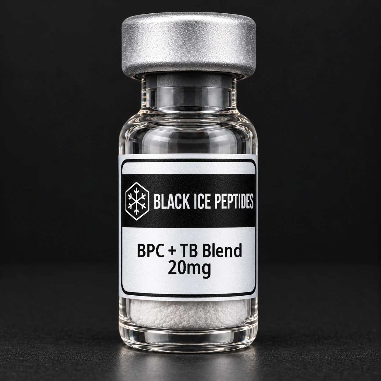 Wolverine Stack research vial — BPC-157 + TB-500 blend