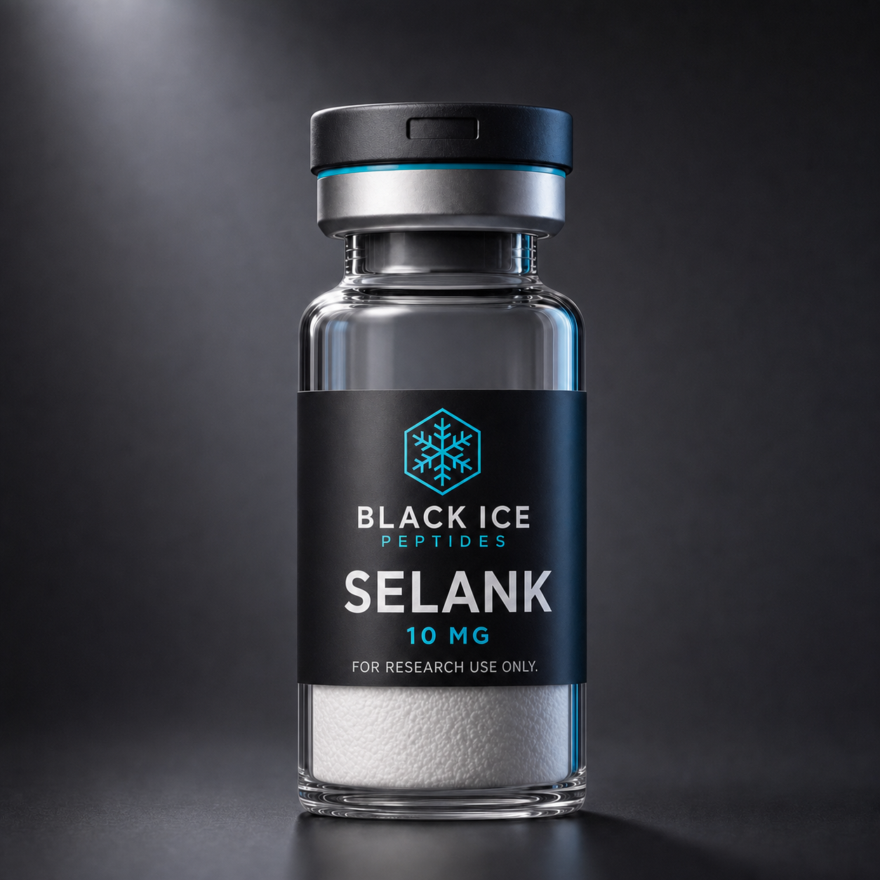 Selank research vial